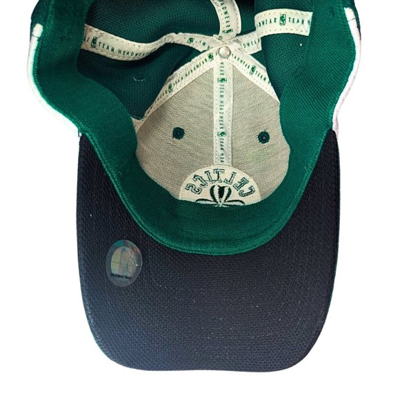 Celtics One Size Embroidered NBA Reebok Stretch Hat MINT CONDITION - Picture 9 of 11